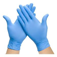 GUANTI NITRILE BLU TG S CF 100                  